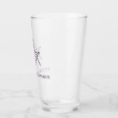 "Nicht nur ein Mann. Ein Mason." Grosses Trinkglas Glas (Links)