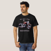 Nicht nur ein Meisterwerk - Retro Motorrad T-Shirt (Vorne ganz)
