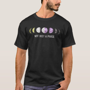 Nicht nur ein Phase-Moon-Nonbinary-LGBT-Prix T-Shirt
