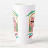 Nicht nur ein Schwein, das coolstste Schwein Milchtasse (Vorderseite)