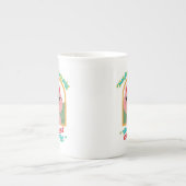 Nicht nur ein Schwein, das coolstste Schwein Porzellantasse (Vorderseite)