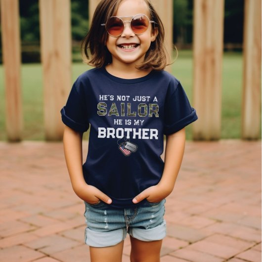 Nicht nur ein Seefahrer, mein Bruder, der Militärs T-Shirt