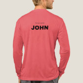 Nicht nur ein weiterer JOHN Tri-Blend Shirt (Rückseite)