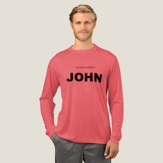 Nicht nur ein weiterer JOHN Tri-Blend Shirt (Volle Vorderseite)