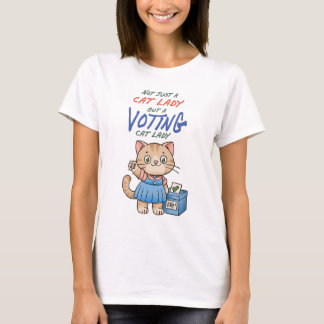 Nicht nur eine Katzenmutter, sondern ein Cartoon, T-Shirt