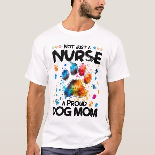 Nicht nur eine Krankenschwester, eine stolze Mama T-Shirt (Vorderseite)
