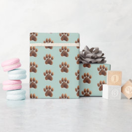 Nicht nur für Heimtiere, Pfefferminzgrün, Paws Geschenkpapier