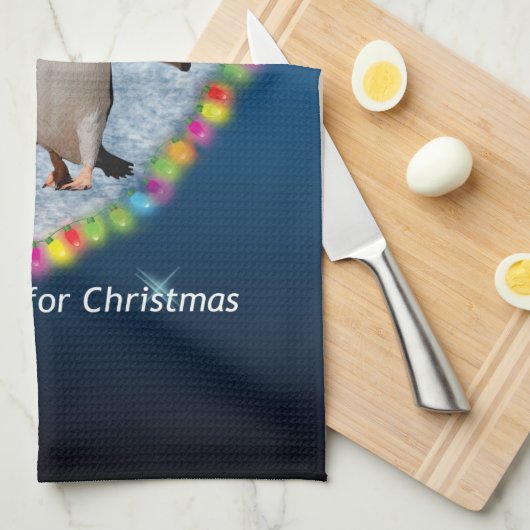 Nicht nur für Weihnachtsküche Handtuch (Viertel Falte)