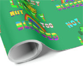 Nicht nur Glück, sondern zu gesegnet Geschenkpapier (Rolleneckpunkt)