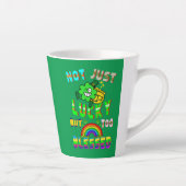 Nicht nur Glück, sondern zu gesegnet Milchtasse (Rechts)