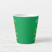 Nicht nur Glück, sondern zu gesegnet Milchtasse (Vorderseite)