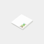 Nicht nur Glück, sondern zu gesegnet Post-it Klebezettel (angewinkelt)