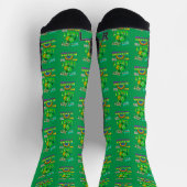 Nicht nur Glück, sondern zu gesegnet Socken (Oben)