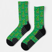 Nicht nur Glück, sondern zu gesegnet Socken (Links)