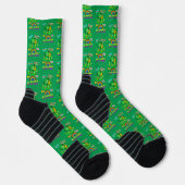 Nicht nur Glück, sondern zu gesegnet Socken (Rechts)