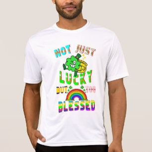 Nicht nur Glück, sondern zu gesegnet T-Shirt
