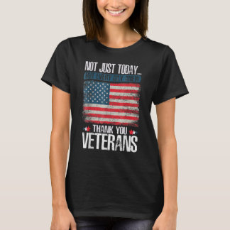 NICHT NUR HEUTE DANKE IHNEN VETERANS T-Shirt