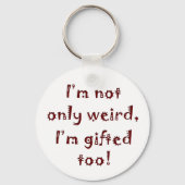 Nicht nur komisch schlüsselanhänger (Vorderseite)