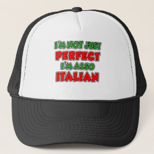 Nicht nur perfekt italienisch truckerkappe