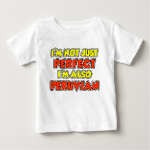 Nicht nur perfekt peruanisch baby t-shirt