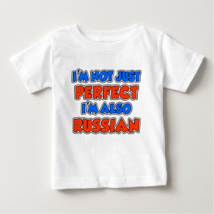 Nicht nur perfekt russisch baby t-shirt