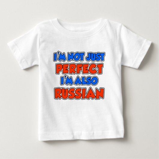 Nicht nur perfekt russisch baby t-shirt (Vorderseite)