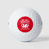 Nicht nur perfekt, sondern auch walisisch zu lusti golfball (Vorderseite)