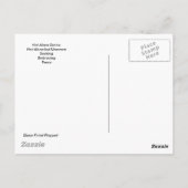 Nicht nur Postkarte der Serie (Rückseite)