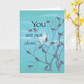 Nicht nur Unterstützung der Erholung von Vögeln Karte (Gelbe Blume)