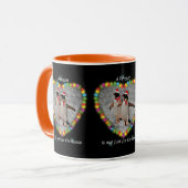 Nicht nur zu Weihnachten Tasse (Vorderseite Links)