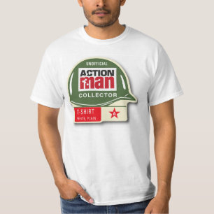 Nicht offizieller Aktions-Mann-T - Shirt