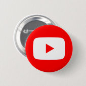 Nicht offizieller Knopf YouTube Button (Vorne & Hinten)