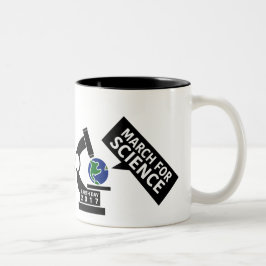 Nicht offizieller März für Wissenschaft Zweiton Zweifarbige Tasse