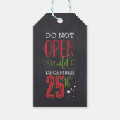 Nicht öffnen geschenkanhänger (Vorderseite)