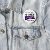Nicht ohne Kampf abfahren - GIST-Krebs Button (Beispiel)