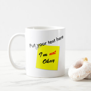 Nicht okay kaffeetasse