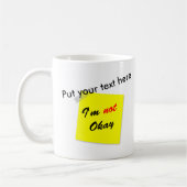 Nicht okay kaffeetasse (Links)