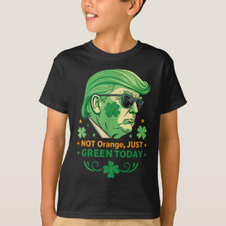 Nicht Orange, nur grün heute - Funny Trump St. T-Shirt