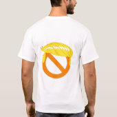 Nicht Orange wählen T-Shirt (Rückseite)