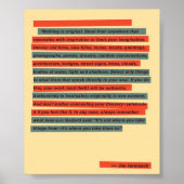 Nicht originell poster (Vorne)