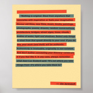Nicht originell poster