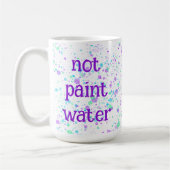 Nicht Paint Water Funny Paint Spritzer Kaffee Tass Kaffeetasse (Links)