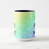 Nicht Paint Water Funny Rainbow Coffee Tasse (Zentrum)