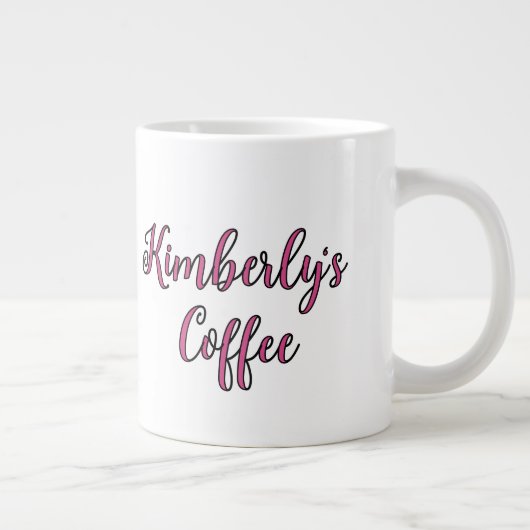 NICHT Paint Water, Künstler Spaß, Funny Jumbo-Tasse (Rechts)