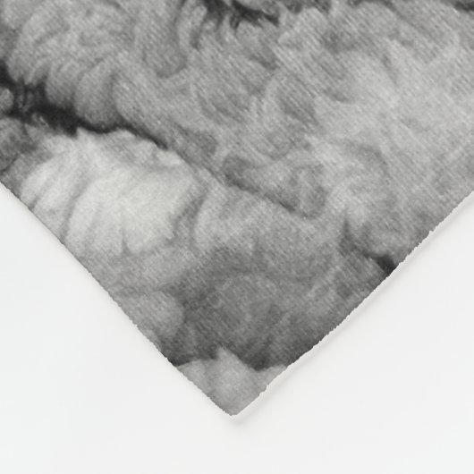 NICHT PANIC Fleece Blanket (Ecke)