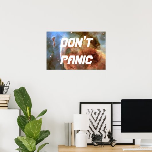 NICHT PANIC POSTER (Heimbüro)