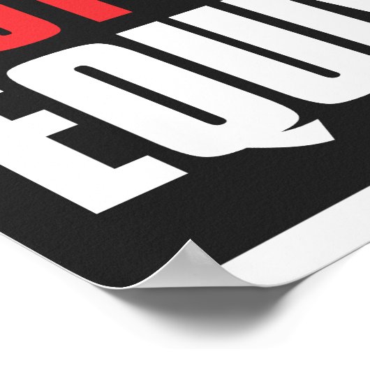 Nicht Peers Poster (Ecke)