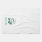 Nicht perfekt, aber ich bin irisch | St Patricks D Geschirrtuch (Horizontal)