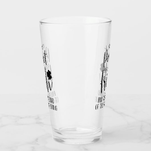 Nicht perfekt, aber ich bin irisch | St Patricks D Glas (Links)