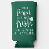 Nicht perfekt, aber ich bin irisch | St Patricks D Selters Dosenkühler (Vorderseite)